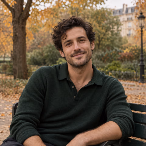 Dating profile photos AI-generated example